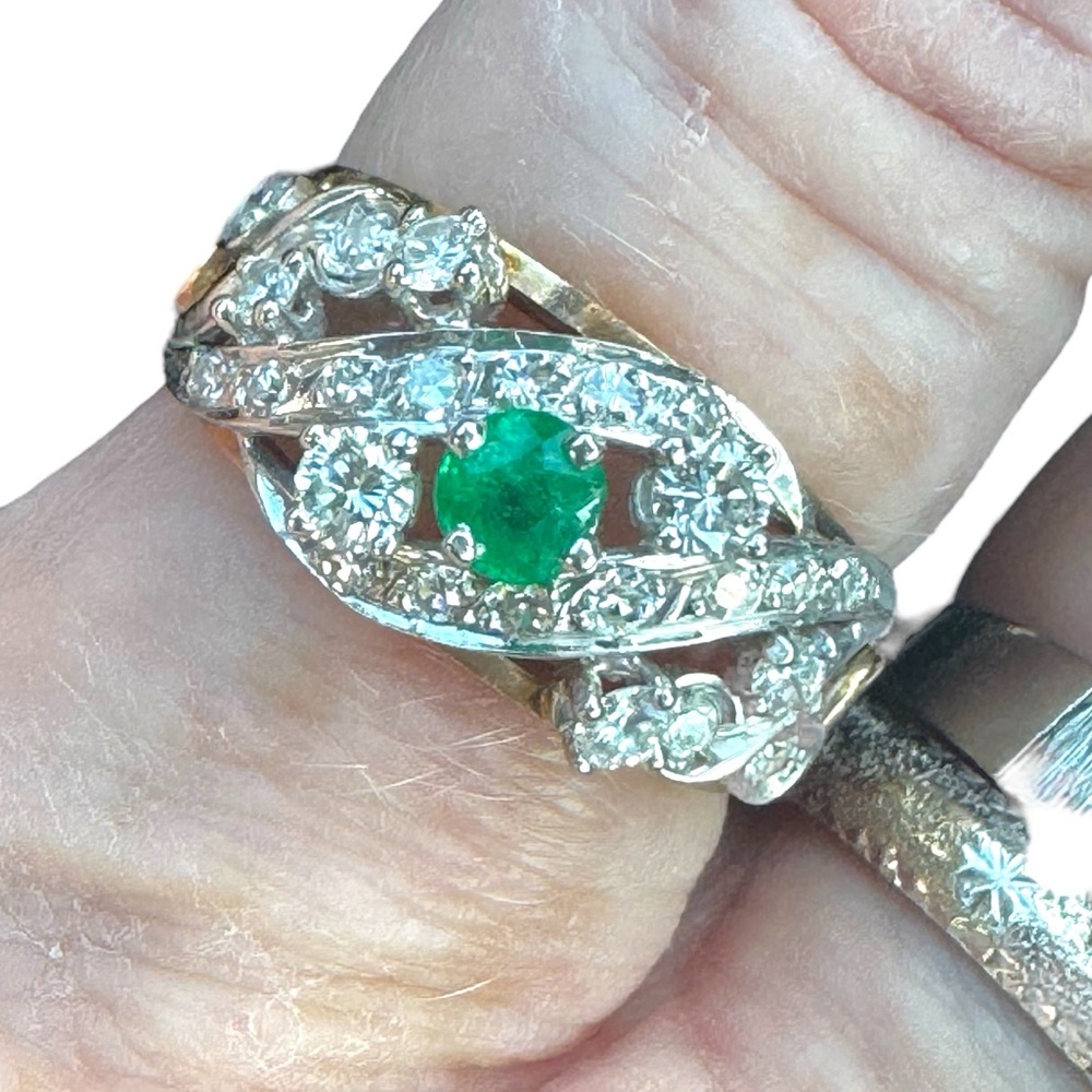 Pending Appraisal - Coming soon 14k Gold Diamond Emerald
